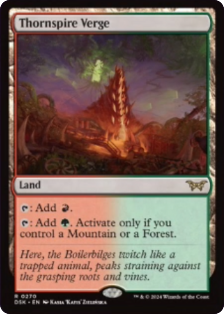 Thornspire Verge [Duskmourn: House of Horror] - Magic: The Gathering - Card Brawlers | Quebec | Canada |