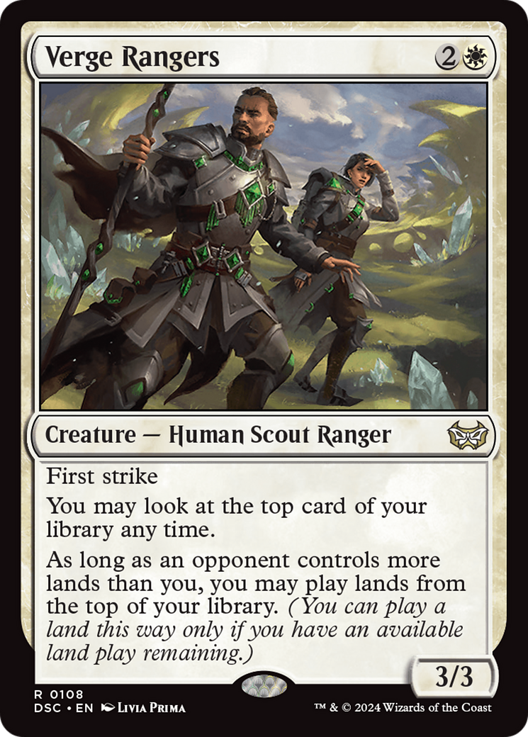 Verge Rangers [Duskmourn: House of Horror Commander] - Magic: The Gathering - Card Brawlers | Quebec | Canada |