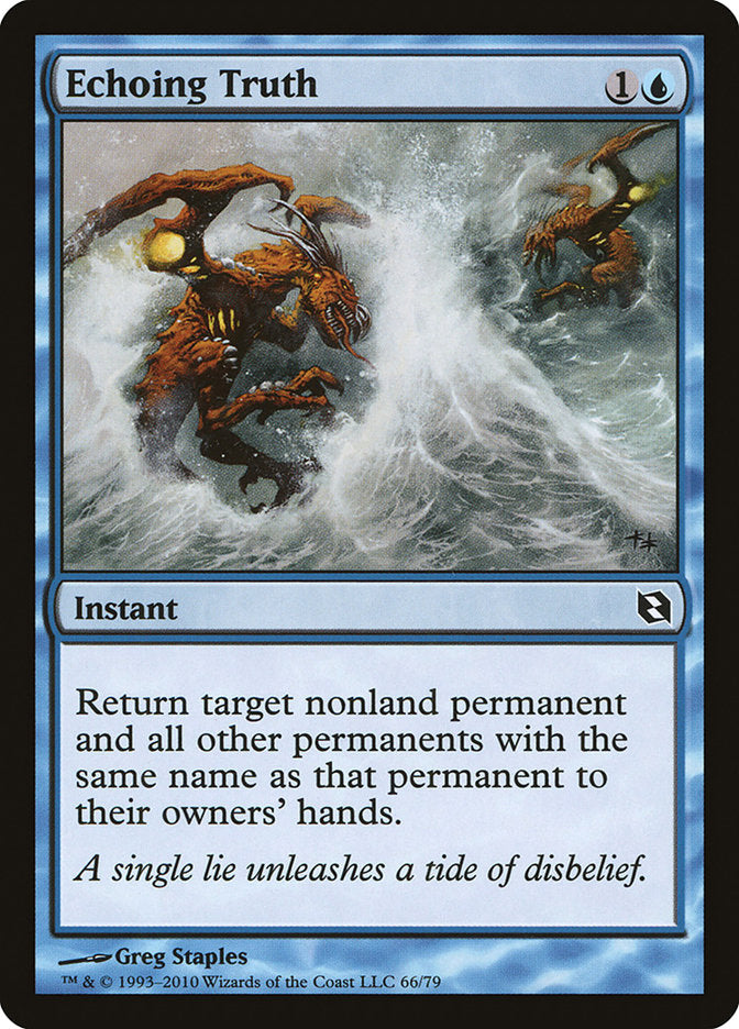 Echoing Truth [Duel Decks: Elspeth vs. Tezzeret] - Magic: The Gathering - Card Brawlers | Quebec | Canada |