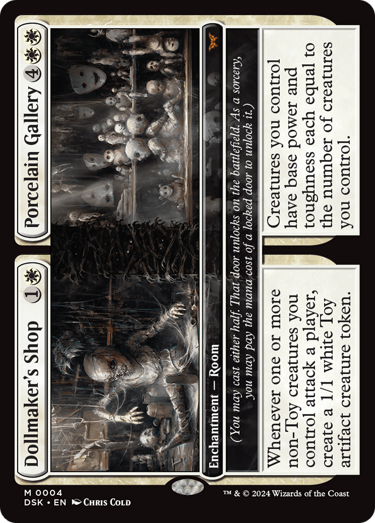 Dollmaker's Shop // Porcelain Gallery [Duskmourn: House of Horror] - Magic: The Gathering - Card Brawlers | Quebec | Canada |