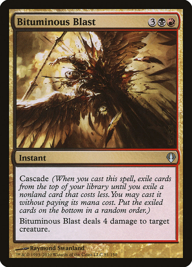 Bituminous Blast [Archenemy] - Magic: The Gathering - Card Brawlers | Quebec | Canada |