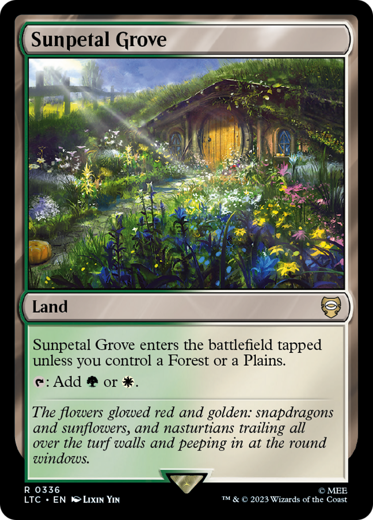 Sunpetal Grove [The Lord of the Rings: Tales of Middle-Earth Commander] - Magic: The Gathering - Card Brawlers | Quebec | Canada |