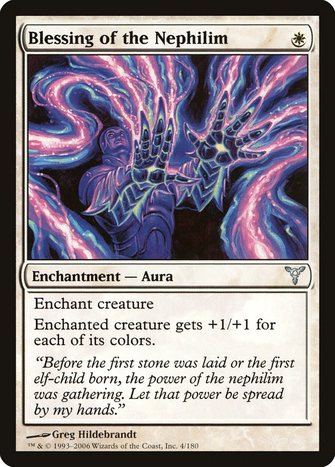 Blessing of the Nephilim [Dissension] - Magic: The Gathering - Card Brawlers | Quebec | Canada |
