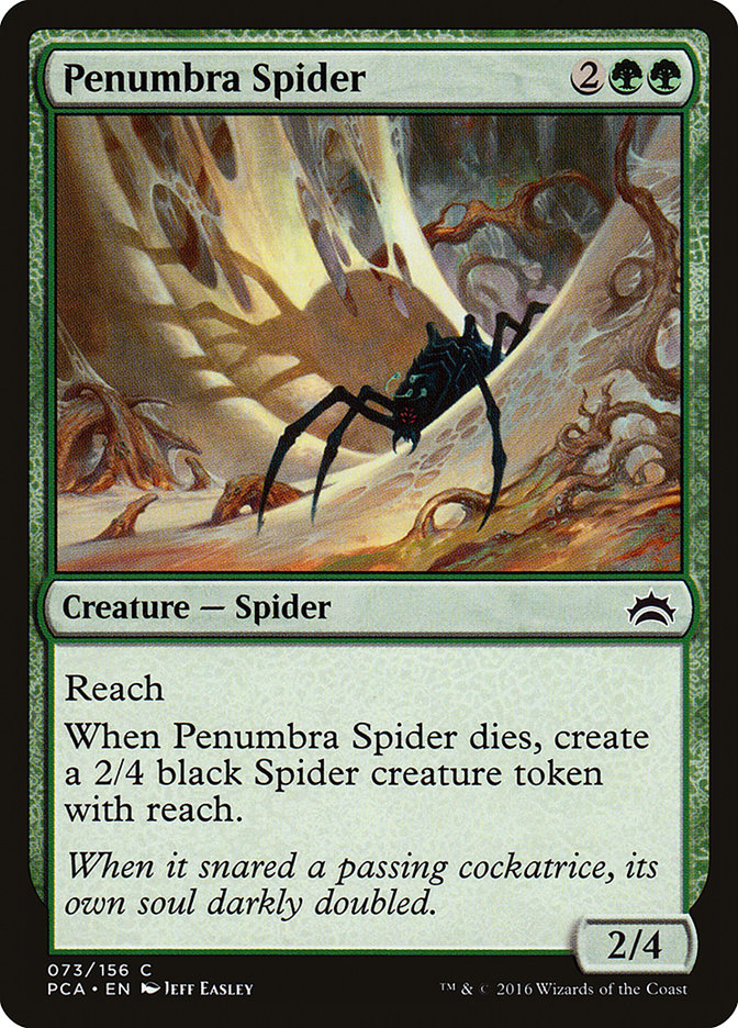 Penumbra Spider [Planechase Anthology] - Magic: The Gathering - Card Brawlers | Quebec | Canada |