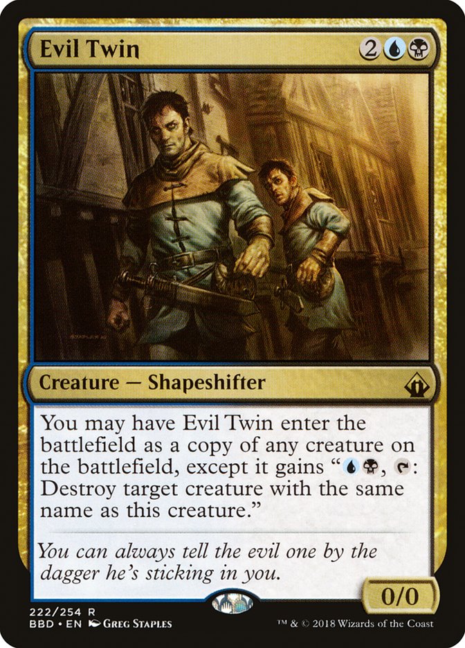 Evil Twin [Battlebond] - Magic: The Gathering - Card Brawlers | Quebec | Canada |