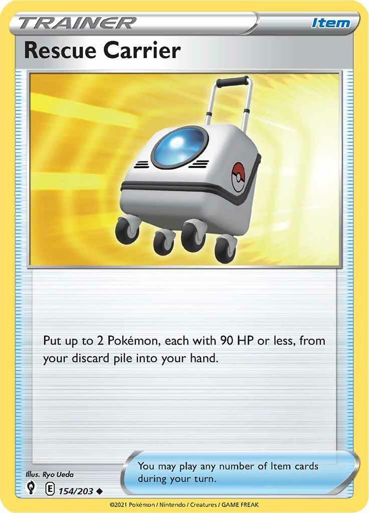Rescue Carrier (154/203) [Sword & Shield: Evolving Skies] - Pokémon - Card Brawlers | Quebec | Canada |
