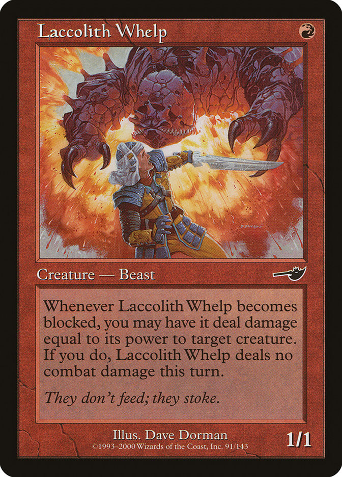 Laccolith Whelp [Nemesis] - Magic: The Gathering - Card Brawlers | Quebec | Canada |