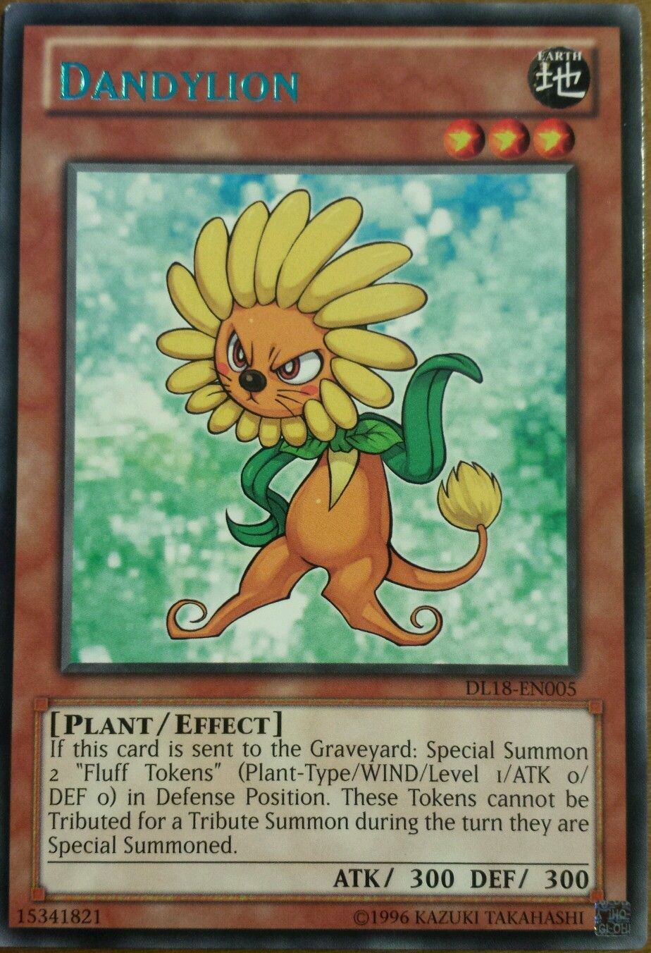 Dandylion (Green) [DL18-EN005] Rare - Yu-Gi-Oh! - Card Brawlers | Quebec | Canada |