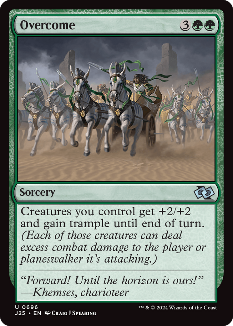Overcome [Foundations Jumpstart] - Magic: The Gathering - Card Brawlers | Quebec | Canada |