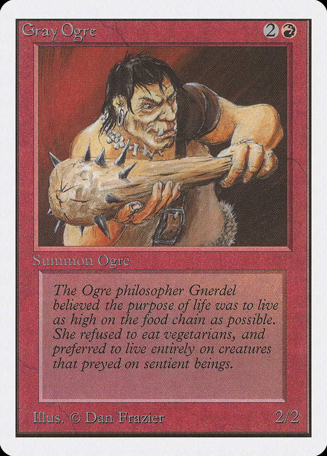 Gray Ogre [Unlimited Edition] - Magic: The Gathering - Card Brawlers | Quebec | Canada |