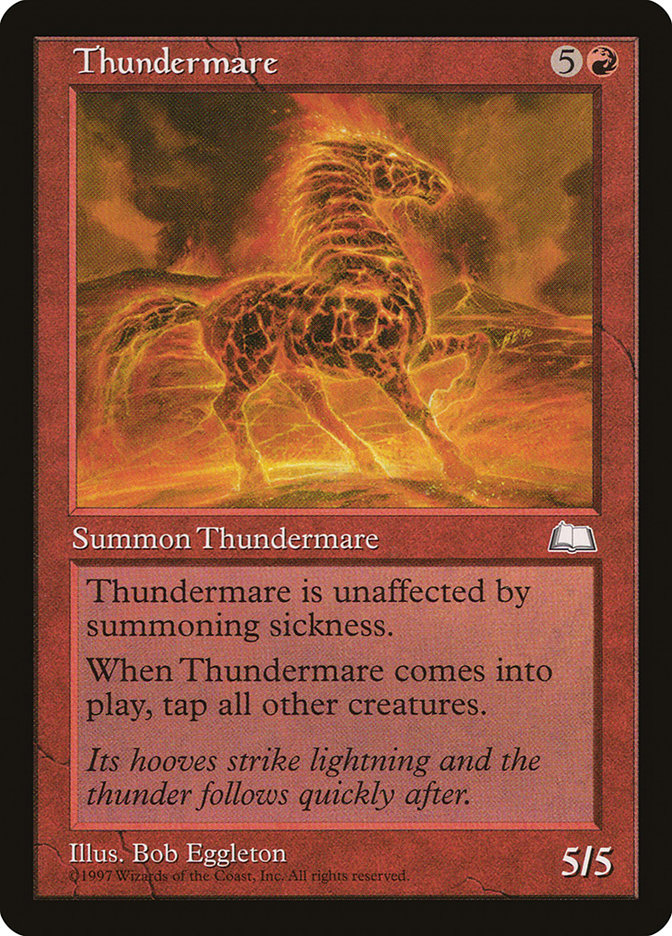 Thundermare [Weatherlight] - Magic: The Gathering - Card Brawlers | Quebec | Canada |