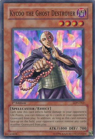 Kycoo the Ghost Destroyer [LON-062] Super Rare - Yu-Gi-Oh! - Card Brawlers | Quebec | Canada |