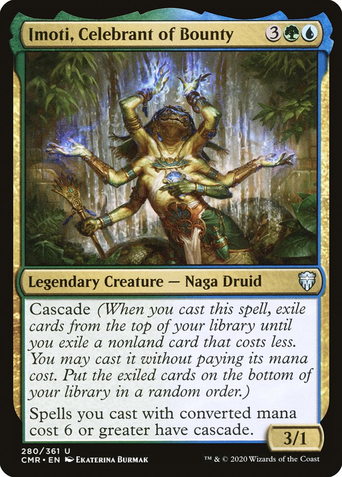 Imoti, Celebrant of Bounty [Commander Legends] - Magic: The Gathering - Card Brawlers | Quebec | Canada |