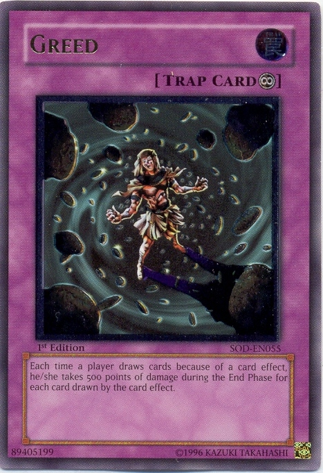 Greed [SOD-EN055] Ultimate Rare - Yu-Gi-Oh! - Card Brawlers | Quebec | Canada |