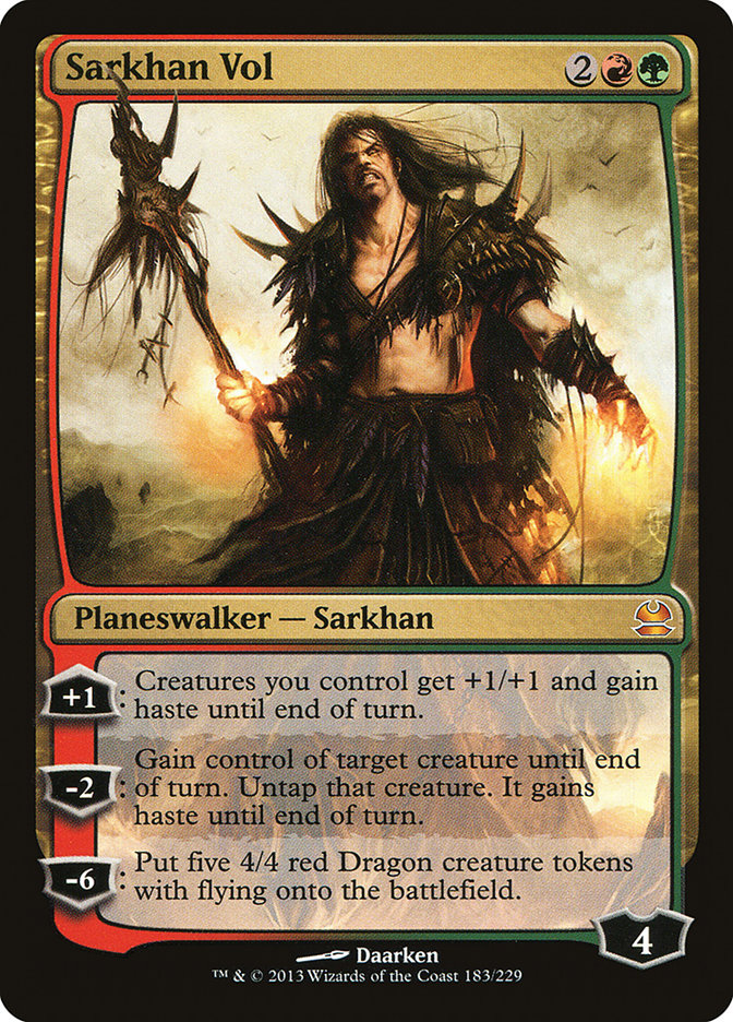Sarkhan Vol [Modern Masters] - Magic: The Gathering - Card Brawlers | Quebec | Canada |