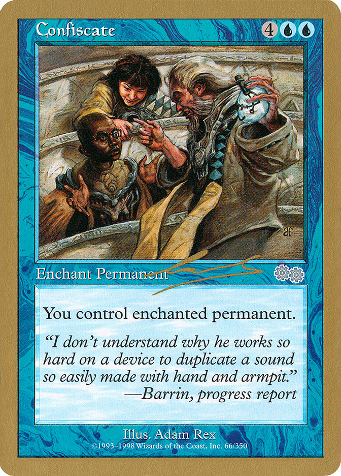 Confiscate (Nicolas Labarre) [World Championship Decks 2000] - Magic: The Gathering - Card Brawlers | Quebec | Canada |