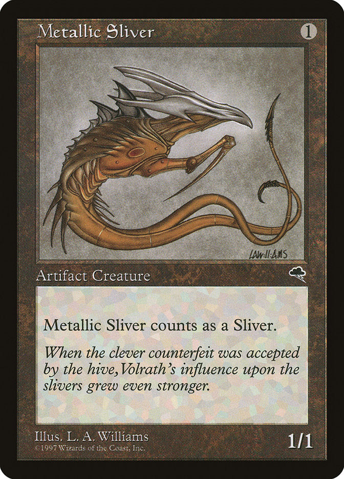 Metallic Sliver [Tempest] - Magic: The Gathering - Card Brawlers | Quebec | Canada |