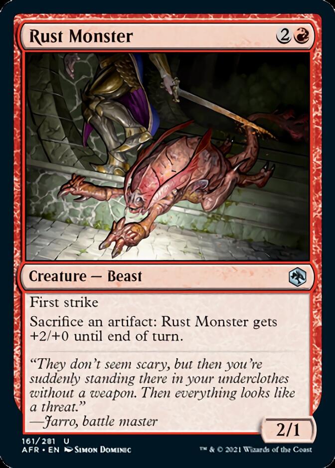 Rust Monster [Dungeons & Dragons: Adventures in the Forgotten Realms] - Magic: The Gathering - Card Brawlers | Quebec | Canada |