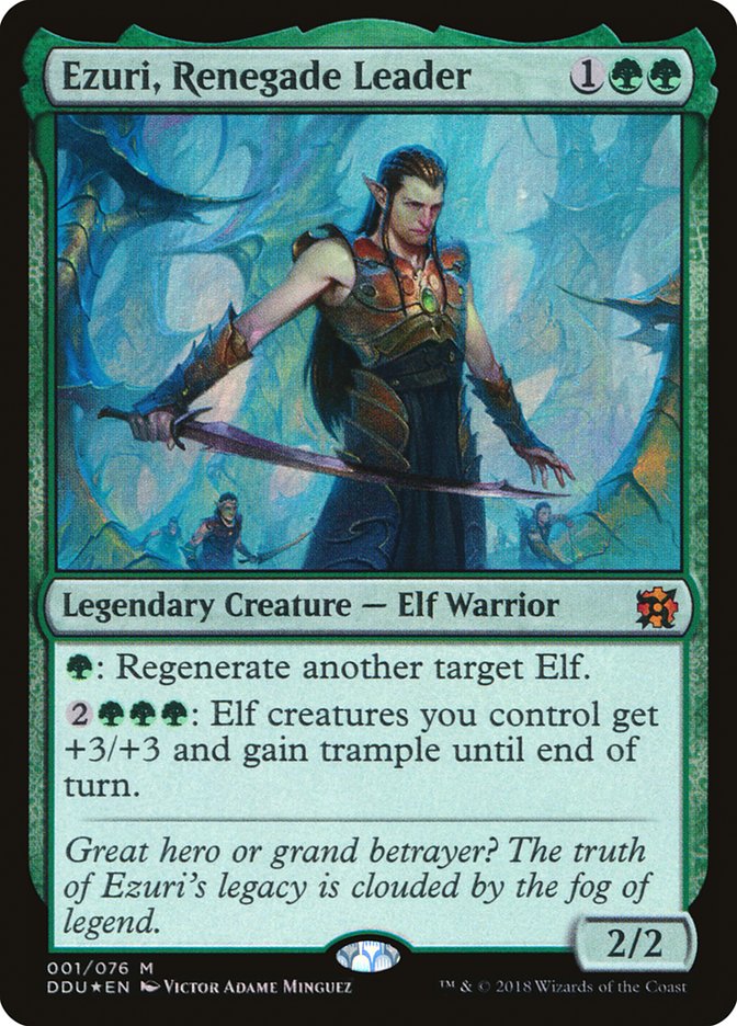 Ezuri, Renegade Leader [Duel Decks: Elves vs. Inventors] - Magic: The Gathering - Card Brawlers | Quebec | Canada |