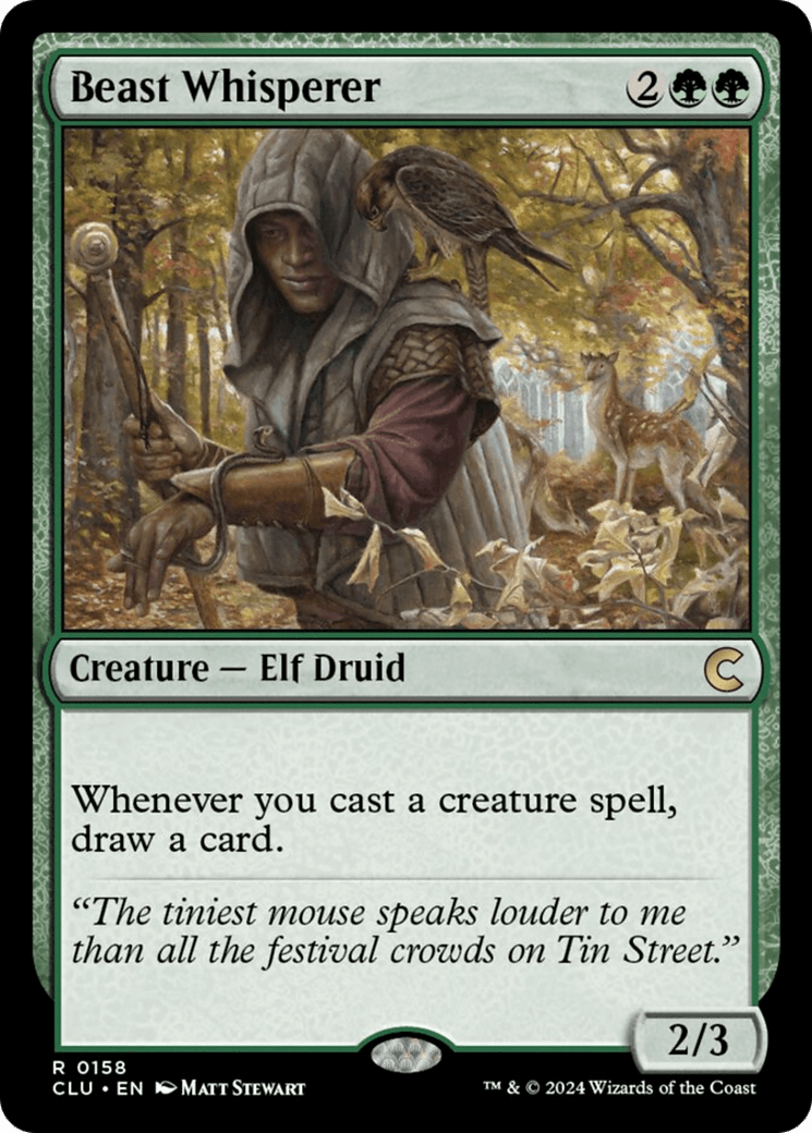 Beast Whisperer [Ravnica: Clue Edition] - Card Brawlers