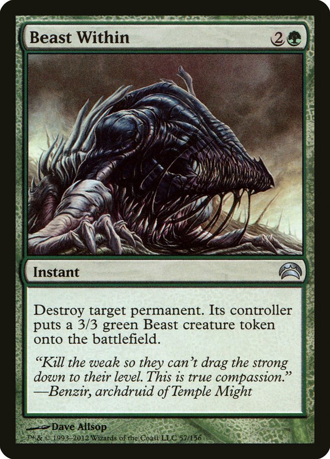 Beast Within [Planechase 2012] - Card Brawlers