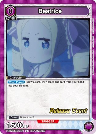 Beatrice (073) (UEPR/REZ-1-073) - UE24BT ReZERO Starting Life in Another World Release Event Cards - Card Brawlers