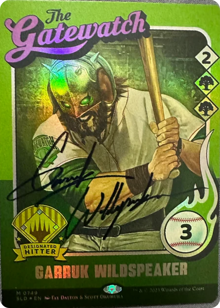 Garruk Wildspeaker (749) (Autographed) [Secret Lair Drop Series] - Magic: The Gathering - Card Brawlers | Quebec | Canada |