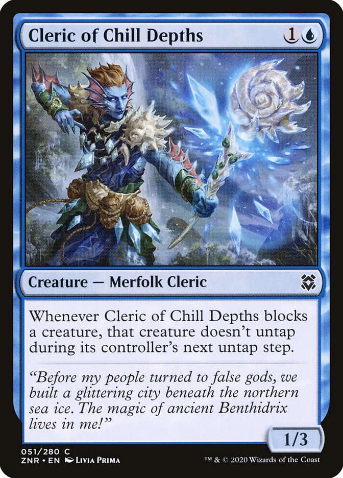 Cleric of Chill Depths [Zendikar Rising] - Magic: The Gathering - Card Brawlers | Quebec | Canada |