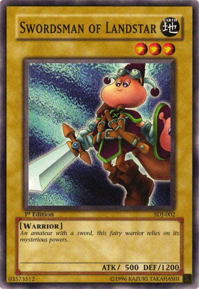 Swordsman of Landstar [SDJ-002] Common - Yu-Gi-Oh! - Card Brawlers | Quebec | Canada |