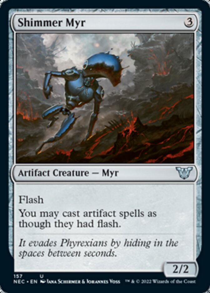 Shimmer Myr [Kamigawa: Neon Dynasty Commander] - Magic: The Gathering - Card Brawlers | Quebec | Canada |