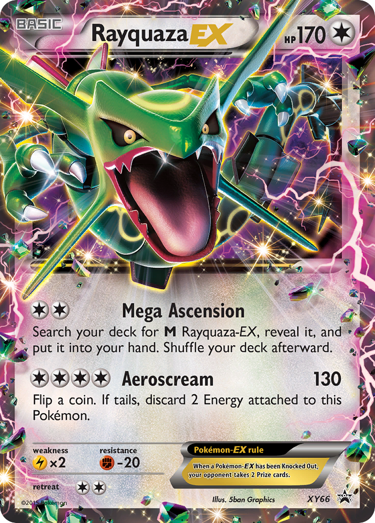 Rayquaza EX (XY66) [XY: Black Star Promos] - Pokémon - Card Brawlers | Quebec | Canada |