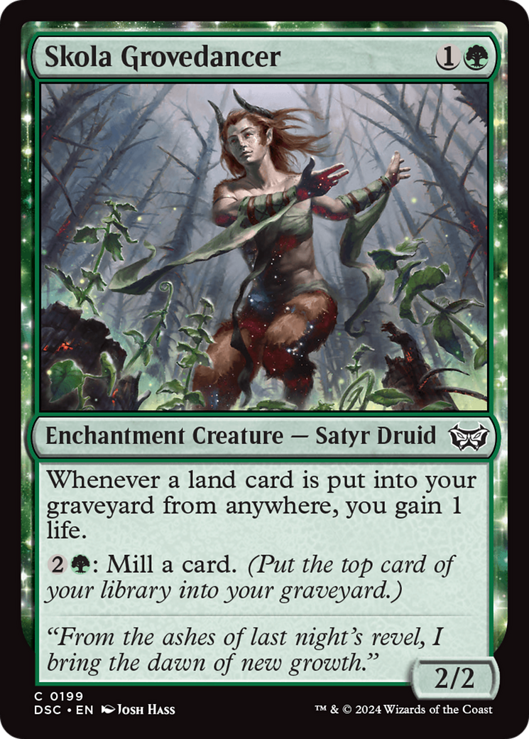 Skola Grovedancer [Duskmourn: House of Horror Commander] - Magic: The Gathering - Card Brawlers | Quebec | Canada |