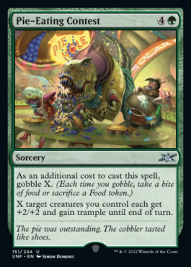 Pie-Eating Contest [Unfinity] - Magic: The Gathering - Card Brawlers | Quebec | Canada |