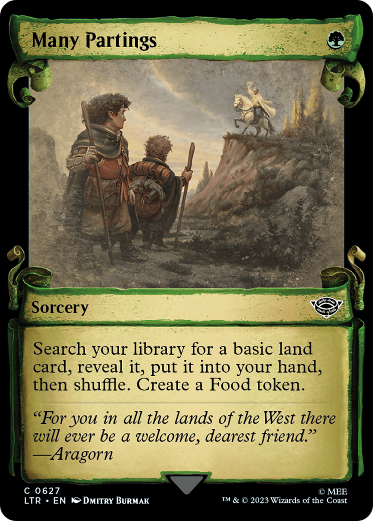 Many Partings [The Lord of the Rings: Tales of Middle-Earth Showcase Scrolls] - Magic: The Gathering - Card Brawlers | Quebec | Canada |