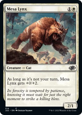 Mesa Lynx [Jumpstart 2022] - Magic: The Gathering - Card Brawlers | Quebec | Canada |