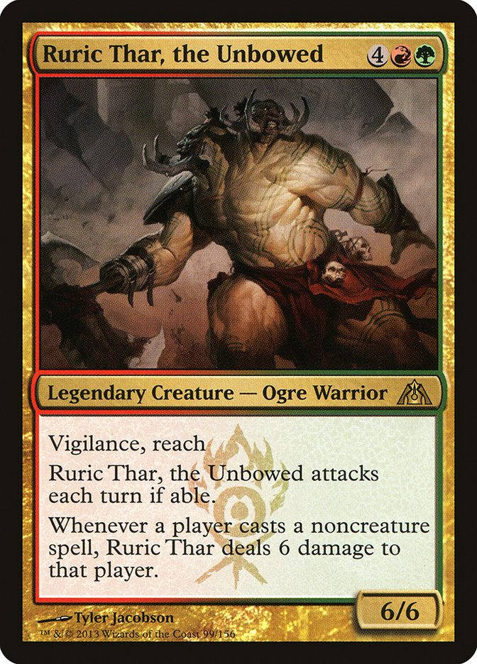 Ruric Thar, the Unbowed [Dragon's Maze] - Magic: The Gathering - Card Brawlers | Quebec | Canada |