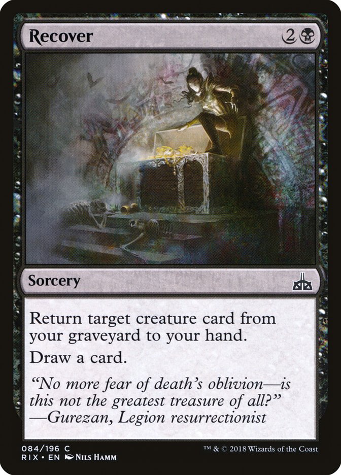 Recover [Rivals of Ixalan] - Magic: The Gathering - Card Brawlers | Quebec | Canada |
