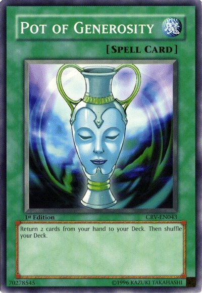Pot of Generosity [CRV-EN043] Common - Yu-Gi-Oh! - Card Brawlers | Quebec | Canada |