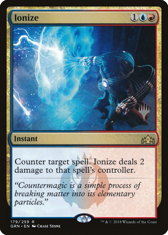 Ionize (Promo Pack) [Guilds of Ravnica Promos] - Magic: The Gathering - Card Brawlers | Quebec | Canada |