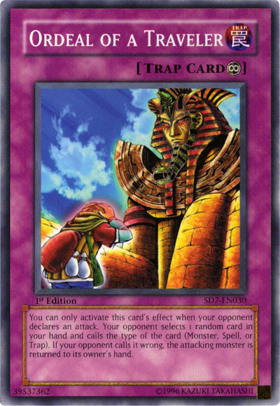 Ordeal of a Traveler [SD7-EN030] Common - Yu-Gi-Oh! - Card Brawlers | Quebec | Canada |
