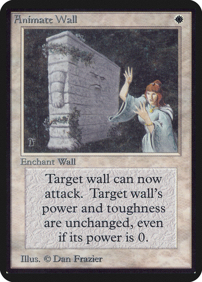 Animate Wall [Alpha Edition] - Magic: The Gathering - Card Brawlers | Quebec | Canada |