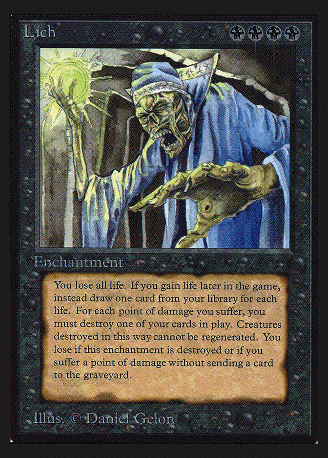 Lich [Collectors' Edition] - Magic: The Gathering - Card Brawlers | Quebec | Canada |
