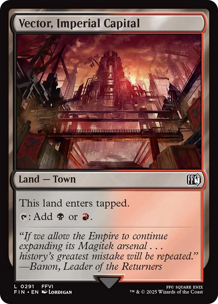 Vector, Imperial Capital [FINAL FANTASY] - Magic: The Gathering - Card Brawlers | Quebec | Canada |