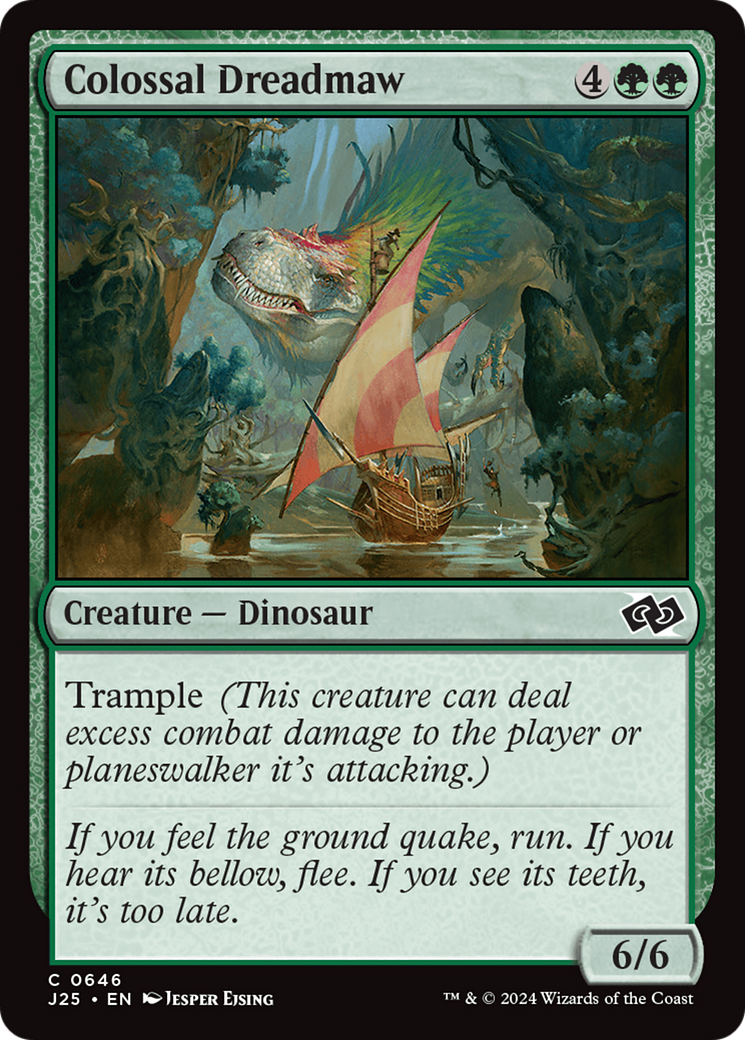 Colossal Dreadmaw [Foundations Jumpstart] - Magic: The Gathering - Card Brawlers | Quebec | Canada |
