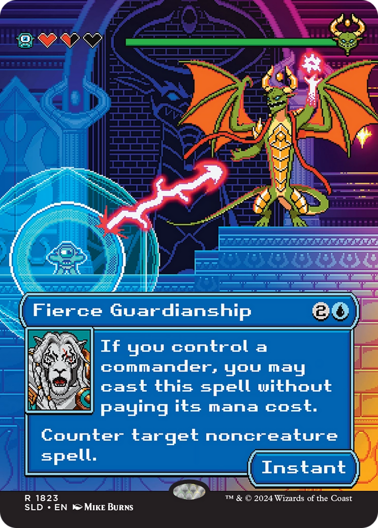 Fierce Guardianship [Secret Lair Drop Series] - Magic: The Gathering - Card Brawlers | Quebec | Canada |