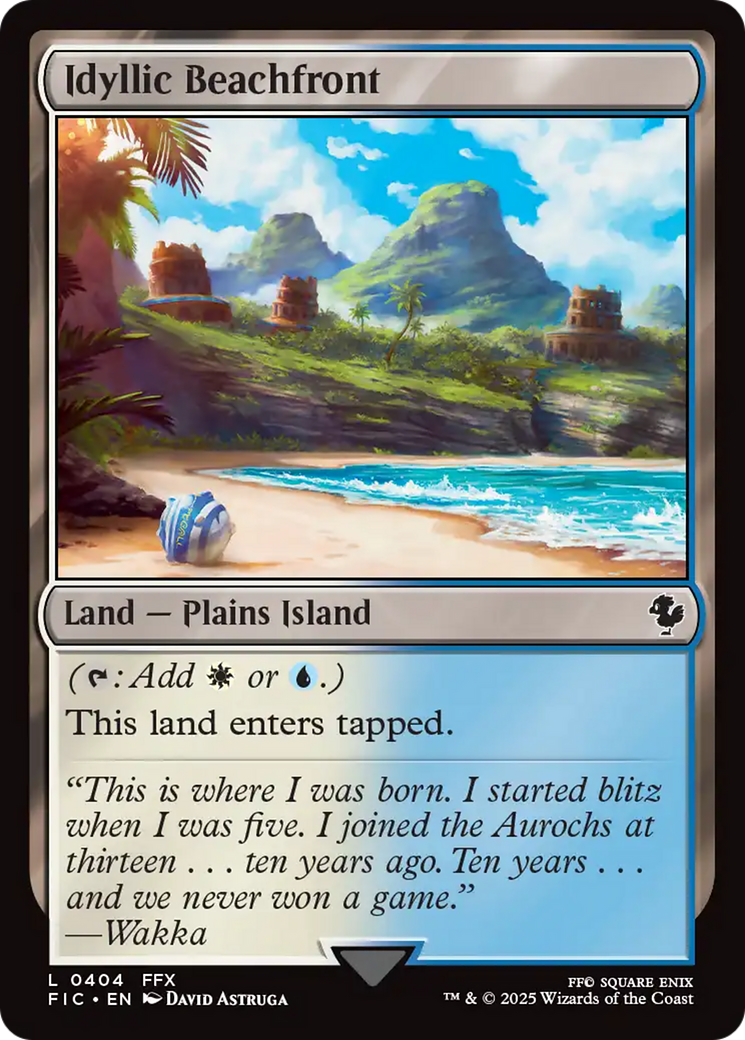 Idyllic Beachfront [FINAL FANTASY Commander] - Magic: The Gathering - Card Brawlers | Quebec | Canada |