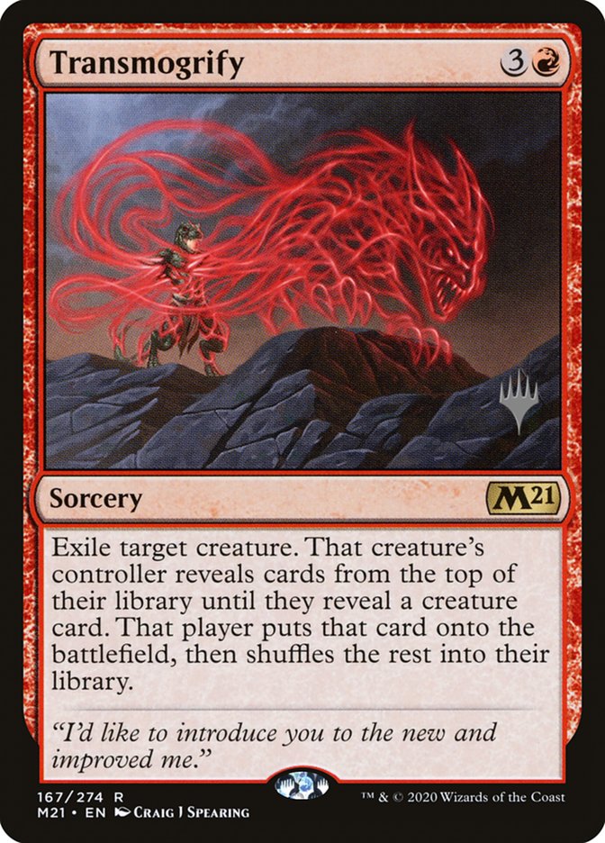 Transmogrify (Promo Pack) [Core Set 2021 Promos] - Magic: The Gathering - Card Brawlers | Quebec | Canada |