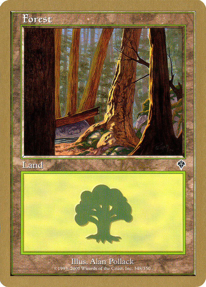 Forest (jt348a) (Jan Tomcani) [World Championship Decks 2001] - Magic: The Gathering - Card Brawlers | Quebec | Canada |