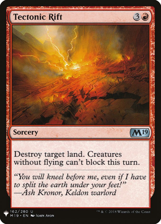 Tectonic Rift [Mystery Booster] - Magic: The Gathering - Card Brawlers | Quebec | Canada |