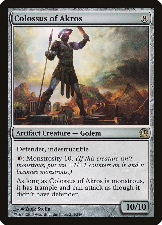 Colossus of Akros [Theros] - Magic: The Gathering - Card Brawlers | Quebec | Canada |
